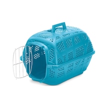 Imac - 355 - Carry Sport Metal Kapılı Evcil Hayvan Tma Çantası - Hcctrend - Mavi 48,5x34x32cm