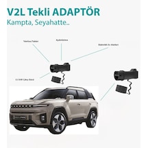 Bemis Ssangyong, Hyundai ve Kia Uyumlu Tek Çıkışlı V2L Adaptör