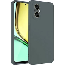 Newface Realme 12 Lite Kılıf First Silikon - Koyu Yeşil