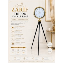 Heritage Gold Zarif Tripod Ayaklı Saat