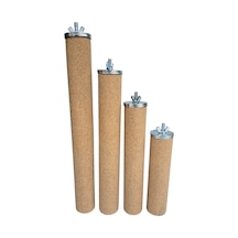 Vixpet Venty 4'lü Ø 36 mm Pedikür Papağan Tüneği Kumlu Tünek Macaw, Kakadu, Jako, Amazon, Alex