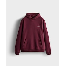 Ellesse Kapüşonlu Erkek Sweatshirt 6wm2005 Bordo