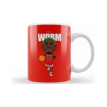 Dennis Rodman The Worm Kupa Bardak Porselen Karışık