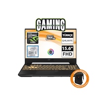 Asus Tuf Gaming F15 FX507ZC4-HN205A3 i5-12500H 16 GB 512 GB SSD RTX3050 15.6" Dos Dizüstü Bilgisayar-CNT004