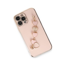 Apple iPhone Uyumlu - 14 Pro Kılıf Esila Silikon - Pudra