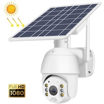 Sones T16 1080p Full Hd Güneş Enerjili Wifi Kamera, Pır Alarm Desteği, Gece Görüşü, İki Yönlü Ses, Tf Kart