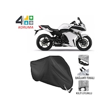 Yamaha Xj 6 Motosiklet Brandası ( Kilit Uyumlu - Siyah