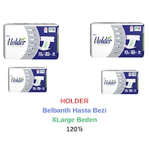 Holder - Belbantlı Hasta Bezi Xlarge Beden 120'li XL