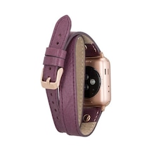 Bouletta Apple Watch Uyumlu Deri Kordon 38-40-41Mm Double Tour Sl (541986667)