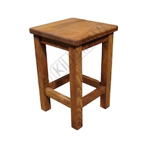 Ortoklaz Masif Ahşap Tabure