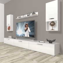 Decoraktiv Eko 270da Mdf Tv Ünitesi Tv Sehpası Parlak Beyaz