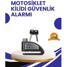 Taşınabilir Alarm Disk Kilidi Motosiklet Scooter Bisiklet Güvenlik - Lisinya