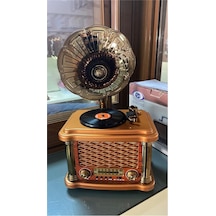 Everton Rt-586 Bluetooth Fm-usb-tf-aux Şarjlı Nostaljik Radyo