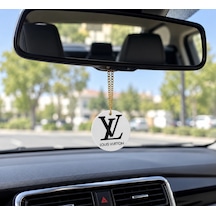 Lv Xl Dikiz Aynası Süsü Zincirli Çift Taraflı Yazı