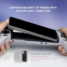 Ve 15 Serisi İçin G8 Galileo Mobil Oyun Denetleyicisi Usb-c - Hall Effect Joystick'leri Ve Tetikleyiciler, 3.5 Mm Ses Jakı - Xbox, Ve Immortal Oyna Abanoz - Beyaz