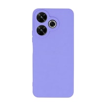 Xiaomi Redmi 13 4g Uyumlu Kılıf First Silikon - Lila