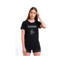 Scorpion Baskılı Siyah Kadın Tshirt (534277678)