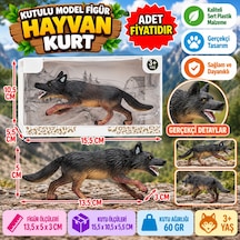 Bezos Kutulu Model Figür Hayvan Kurt Adet Fiyatıdır Nhr