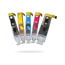 Canon Pgı 550/551 Uyumlu 6 Renk Kolay Dolan Kartuşlar Bk1008.02.005 Bk