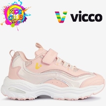 Vicco Hack D-lites Ortopedik Çocuk Spor Ayakkabı Pudra