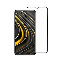 Xiaomi Poco M3 Full Glue Tempered Full Cam Ekran Koruyucu- 5775