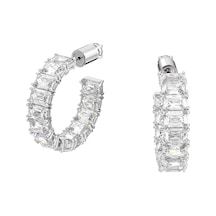 5612673 Swarovski Küpe Mıllenıa:Pe Hoop Clear Whıte/Rhs