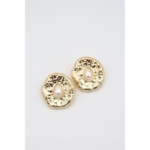 Çelik Küpe 14 K-17210 40mm Çok Renkli