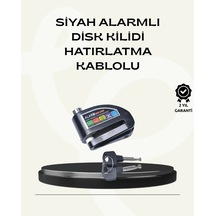 Ers Çift Modlu 110db Alarmlı Disk Kilidi Suya Dayanıklı