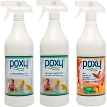 Poxy Fayans Temizleyici 2 x 1 L + Genel Temizlik 1 L
