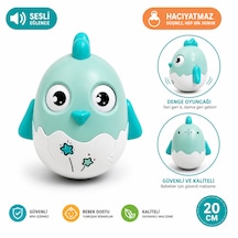 Sesli Hacıyatmaz Kuş Oyuncağı 12 Cm Denge Oyuncağı Bebek Ve Çocuk Oyuncağı Baykuş
