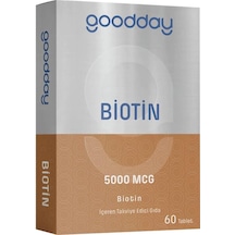 Goodday Biotin 5000mcg 60 Tablet