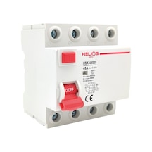 Helios Opto 4x40a 300ma Trifaze Kaçak Akım Rölesi Hsk-440300