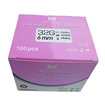 Mezoterapi İğne Ucu 32g 6 Mm 100 Adet / Kutu