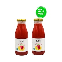 Sade Organik Çilekli Limonata 250 Ml 2 Li Paket