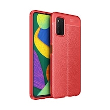 Lexroo Galaxy A03s Niss Silikon Kılıf - Kırmızı