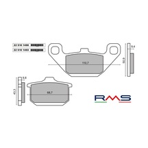 Rms 1490 Organik Fren Balatası