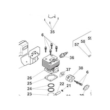 Stiga SMT 226 Multi Tırpan Silindir Piston Seti