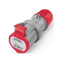 Scame IP44 Uzatma Prizi 4 x 16 A (2P+E) Trifaze