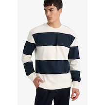 Defacto Sweatshirt F9630ax26spnv82 Lacivert-nv82 Defacto Sweatshirt F9630ax26spnv82 Lacivert-nv82