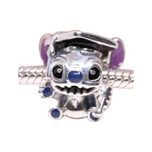 Fubena Mezuniyet Stitch Gümüş Charm