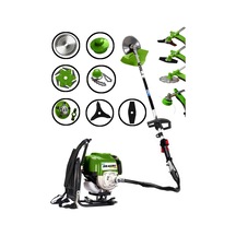 Dragro DRG-7PR Y 4x4 7 Parça 2 Zamanlı Sırt Tipi Benzinli Motorlu Tırpan Ot Çim Çayır Biçme Kesme Makinesi