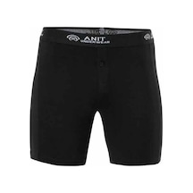 Anıt Likralı Uzun Erkek Boxer Siyah - 1114A M Siyah