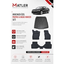 Volkswagen Passat B8 2022 Model 4d Ekstra Havuzlu Paspas Ve Bagaj Havuzu Set