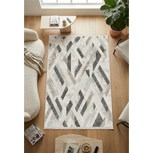 Merinos Vista Vizon Kahve Renk %100 Akrilik Yumuşak Dokulu Salon Oturma Odası Halısı 76586-957 Kahverengi