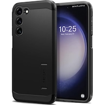 Spigen Galaxy Uyumlu S23 Plus İle Uyumlu Kılıf Tough Armor Black