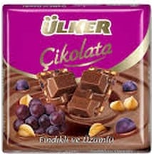 Ülker Fındıklı ve Üzümlü Çikolata 6 x 65 G
