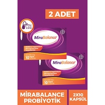 Mirabalance Probiyotik 10 Kapsül 2 Adet