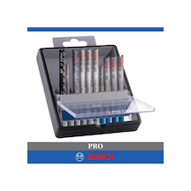 Bosch Pro 10'lu Ahşap Ve Metal Kesim Dekupaj Ucu Seti 2607011943