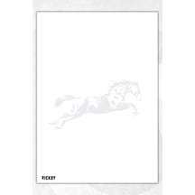 A5 At Bloknot Çizgisiz Defter - 50 Yaprak - Memopad - Notepad - Not Defteri - Not Kağıdı Çok Renkli Çok Renkli