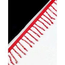 Slubov'u Boncuklu Püskül Bitişik, Dekoratif 50cm, Genişlik 5,5cm 406767254